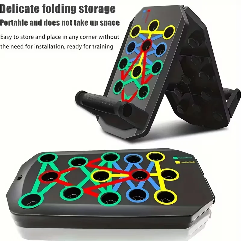 折りたたみ式プッシュアップボード、プッシュアップバー、多機能 - Push Up Board のレビューと価格