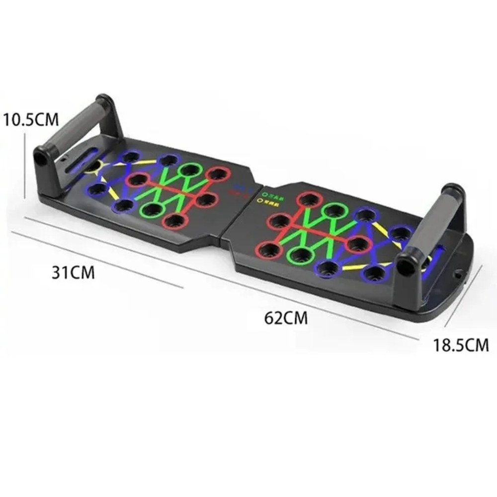 持ち運び可能な多機能プッシュアップボードセット。ハンドル付き - Push Up Board のレビューと価格