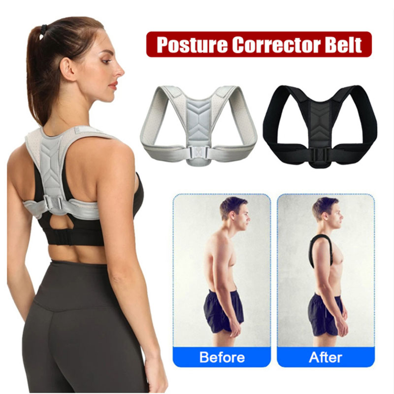 調節可能な姿勢矯正器ネックブレーストレーニング機器ホームオフ - Posture Corrector Back のレビューと価格