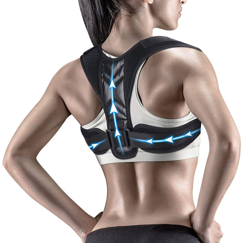 調節可能な姿勢矯正器ネックブレーストレーニング機器ホームオフ - Posture Corrector Back のレビューと価格