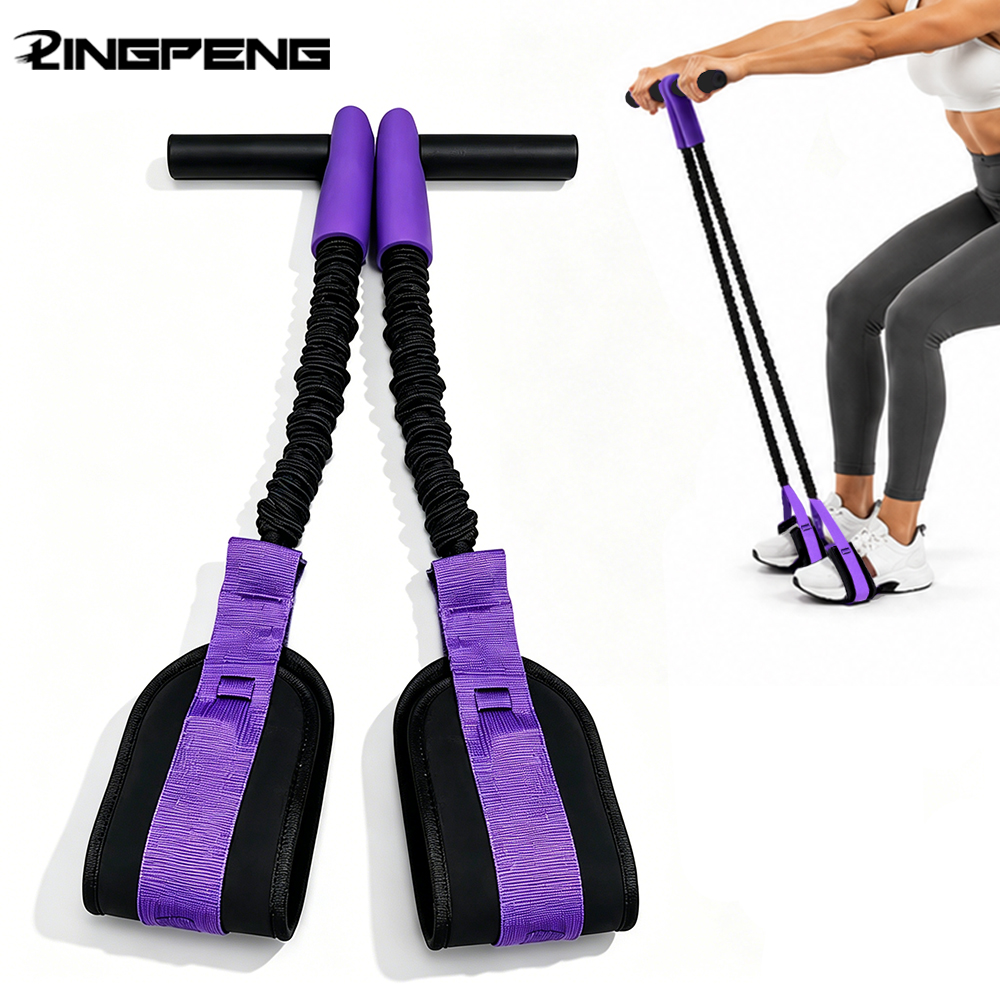 プロ仕様の腹筋運動器具 フィットネス抵抗バンド 弾性多目的ス - Yoga Fitness Resistance Band のレビューと価格